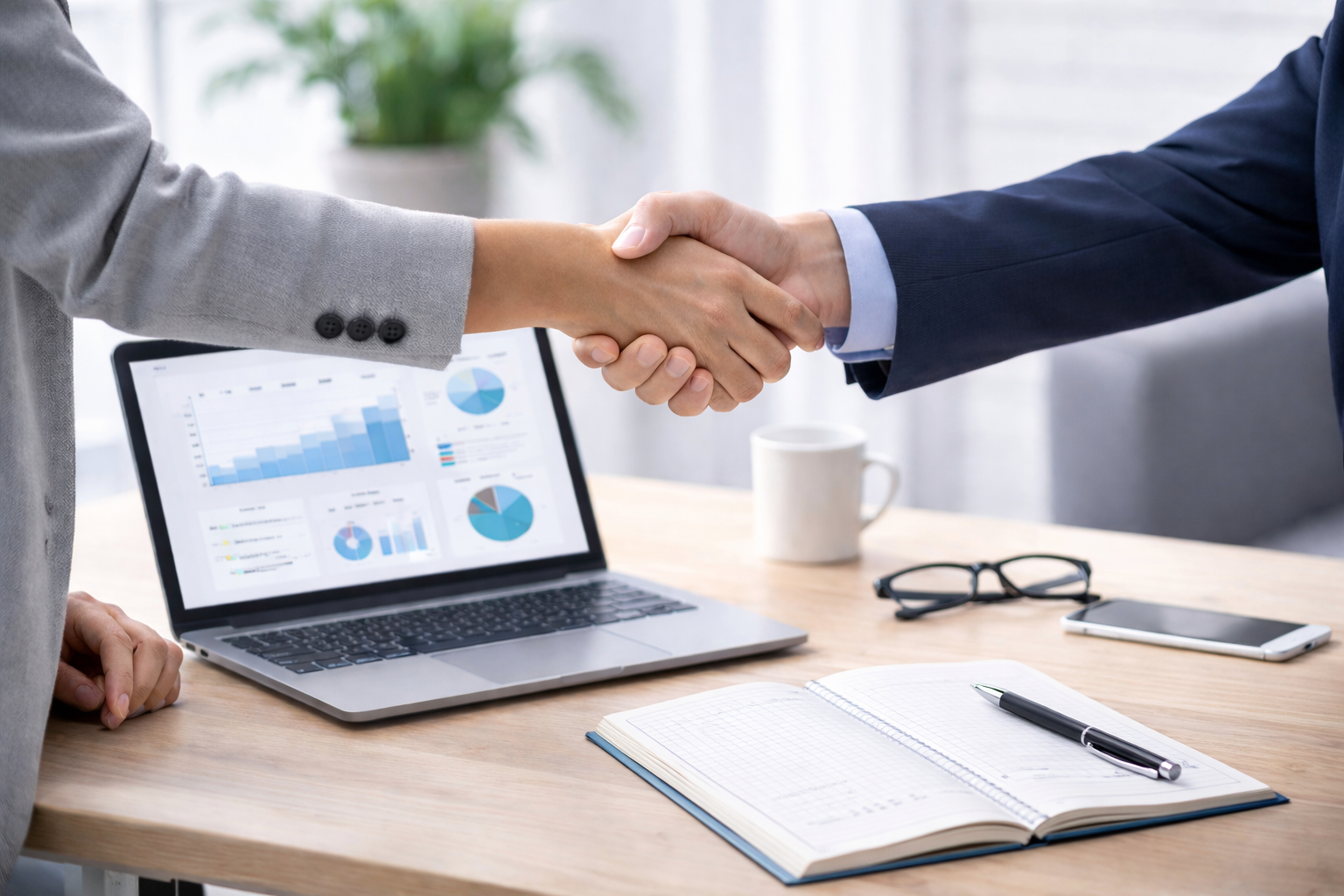 Placeholder: CTA image: friendly consult vibe, laptop + notes, or a professional handshake (not cheesy)